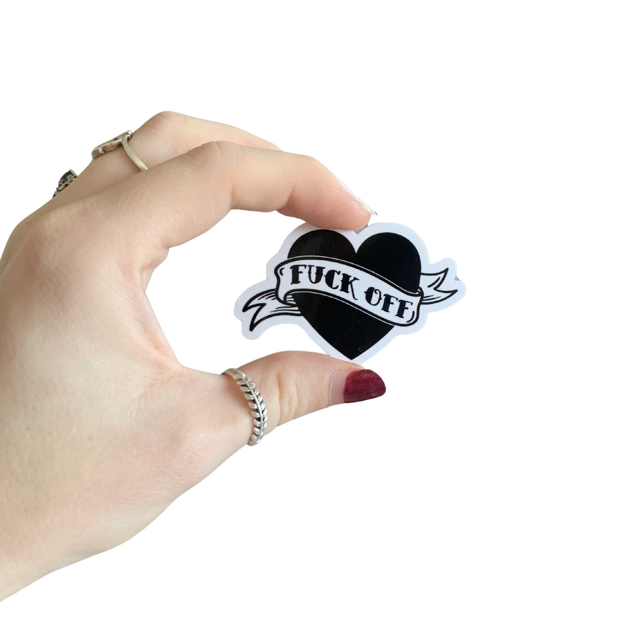 F*ck off sticker