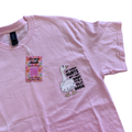 Pink silly goose tshirt size M