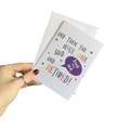 Funny retirement greetings card