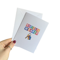 New home greetings card